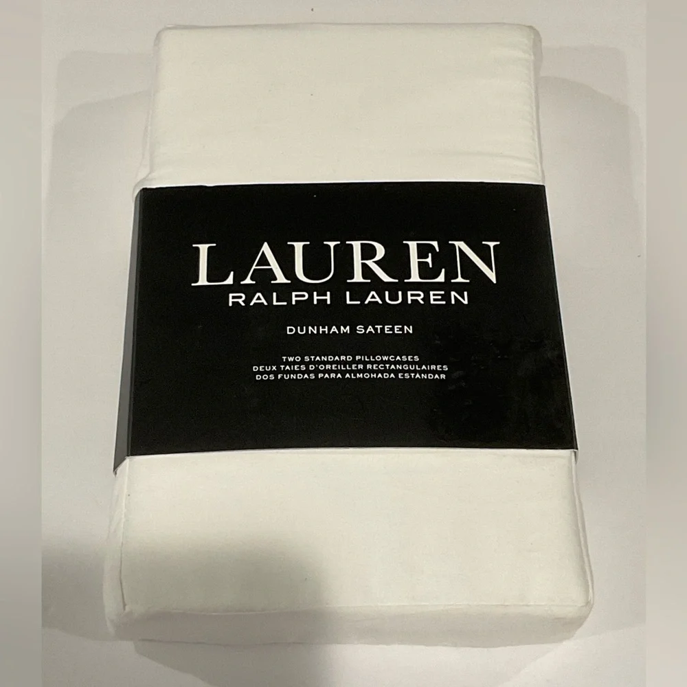 Lauren Ralph Lauren White Pillowcases